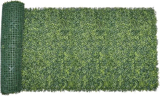 VEVOR Artificial Grass Wall Panels, 40 x 120 inch, Milan Grass Greenery Boxwood by VEVOR