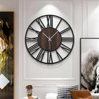 Large Wall Clock for Living Room Decor, 20 Inch Non Ticking Silent, Battery - Image 3