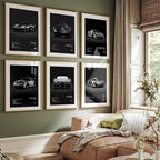 CSLGQGV Car Poster Vintage Racing Car Wall Art Supercar Canvas Prints Painting - Image 6