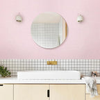 Grasscloth Peel and Stick Wallpaper 15.75x196.85inch Modern Pink Removable - Image 5