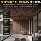 From Plain to Beautiful in Hours WPC Exterior Wall Slat Panels Waterproof - Image 5