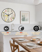 Decorative Wall Clocks Batterys Operated, Retro Wall Clock - Image 5