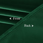 NICETOWN Emerald Green Velvet Curtains 96 inches Long, Home Decoration Thermal - Image 9