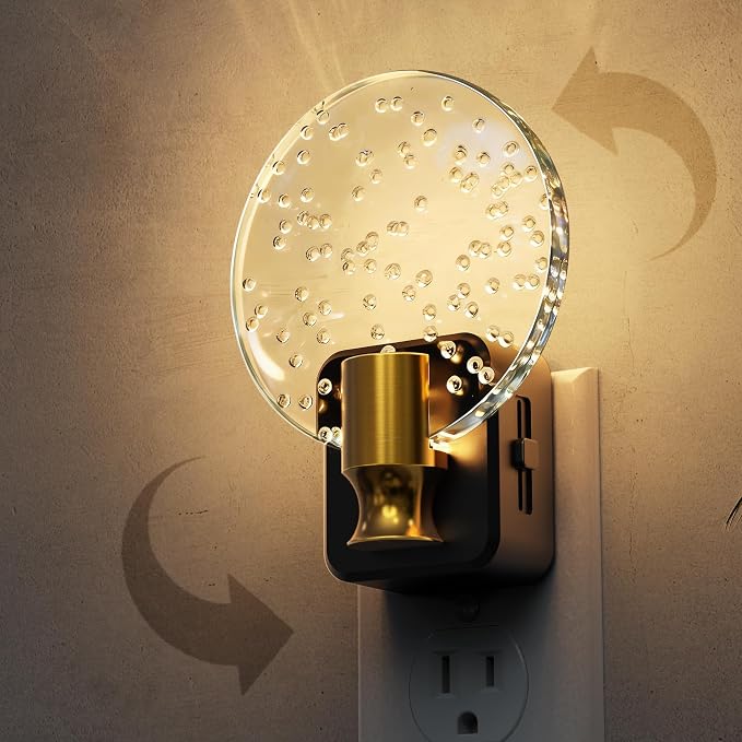 L LOHAS LED Night Lights Plug into Wall, Dusk to Dawn Sensor, 3000K Soft White by LLOHASLED