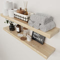BAOBAB WORKSHOP Wood Floating Shelves by BAOBABWORKSHOP