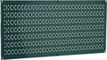 Wall Control Pegboard 16in x 32in Horizontal Green Metal Pegboard Tool Board by Wall+Control
