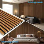 Art3d 2-Pack 108" x 12" Acoustic Wood Panels - Image 3