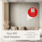Wall!Supply - 3D Wall Panels – Flow Line Cashmere Wall Covering - Lightweight - Image 2