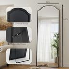 Arched Full Length Mirror Full Body Mirrors - Image 5