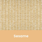 Custom Size Sesame Patio Shades Roll up Outdoor Roller Shade Crank Wand Blind - Image 6
