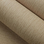 Grasscloth Peel and Stick Wallpaper Beige Brown Textured Wallpaper 15.7inch x - Image 4