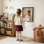 Retro Copper Effect Framed Wall Mirror, 16x20 Rectangle Mirror, - Image 3