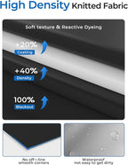Sumobaby Blackout Curtains for Bedroom Portable 51"x60", No Drill Blackout - Image 7