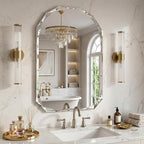 Suidia Bathroom Mirror, Frameless Bathroom Mirror - Image 2