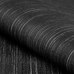 Black Grasscloth Peel and Stick Wallpaper Texture Contact Paper A Set of 15.7" - Image 5