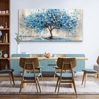 Lapremoly Textured Abstract Wall Pictures Artwork Wall Decor - Image 3