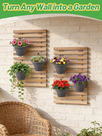 MADHOLLY 6Pcs Vertical Hanging Planters - Image 5