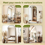 Full Length Mirror, Oversized Floor Mirrors, Leaning Free Standing Mirrors - Image 9