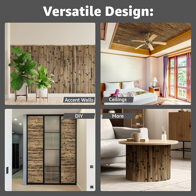 Art3d Natural Bamboo Wall Panel - Image 3