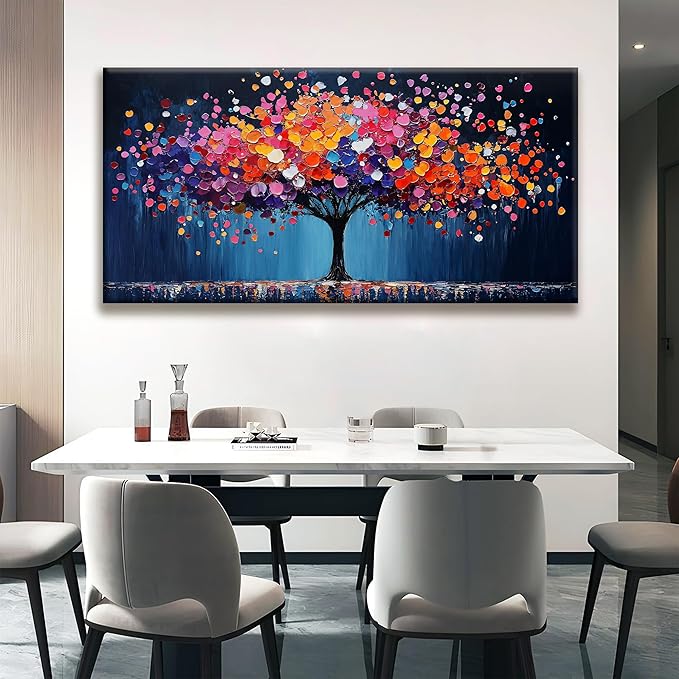Canvas Art Wall Decor Abstract Tree Large Wall Art - Image 2