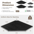 Corner Shelves 2-Pack for Bathroom & Kitchen, Space-Saving Floating Corner Wall - Image 5