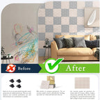 12Pack Acoustic Wall Panels, Honeycomb Self-Adhesive Sound Proof Foam Panels - Image 6