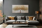 VHMING Wall Art Abstract Gold Tree of Life Modern Artwork Canvas Painting - Image 4