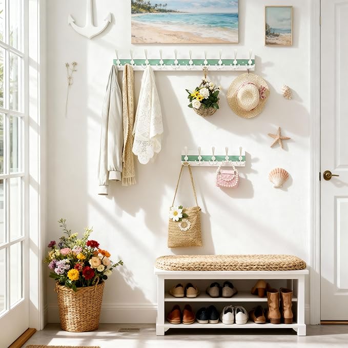 SKOLOO Coastal Wall Mounted Coat Rack - Image 2