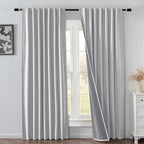 IGEMAEVE 100% Blackout Curtains 90 Inches Long by IGEMAEVE