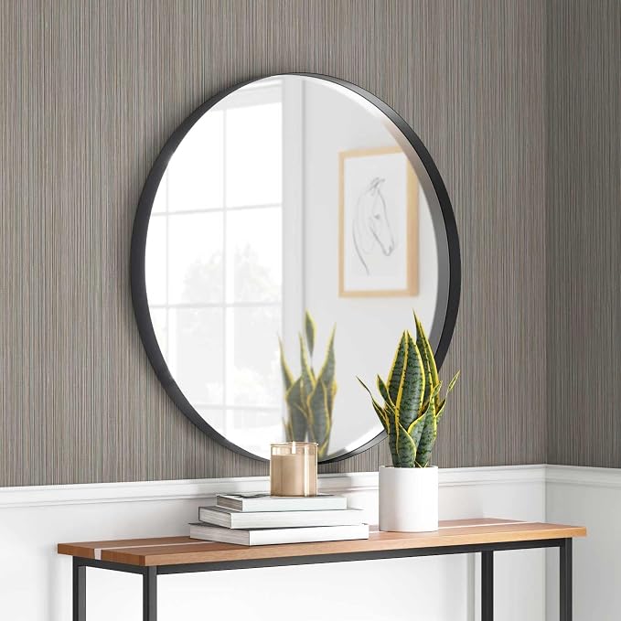 YXTII 20.8" x 393.7" Gray Grasscloth Peel and Stick Wallpaper, Textured - Image 3