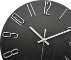 AIRUIFU Wall Clock 12 Inch Silent Non-Ticking Modern Clocks Battery Operated - Image 3