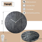 Wall Clock, Silent Clock, Wall Clocks Battery Operated， 12 inch Modern Wall - Image 2