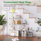 C&AHOME Cube Storage Organizer, 12-Cube Closet Cabinet Organizer, DIY Cube Shelf - Image 5
