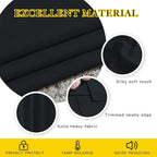 NICETOWN Black Out Dooway Curtain 80 inches Long, Grommet Thermal Insulated - Image 4