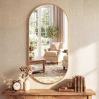 Sweetcrispy 24" x 48" Gold Bathroom Mirror - Image 6