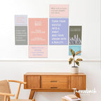 Office Motivational Canvas Wall Art Set of 8 - Image 4