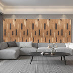 OUZUGIE 4 PCS Faux Stone Wall Panel 47.2’’ x 23.6’’ Interior Exterior Wall - Image 2