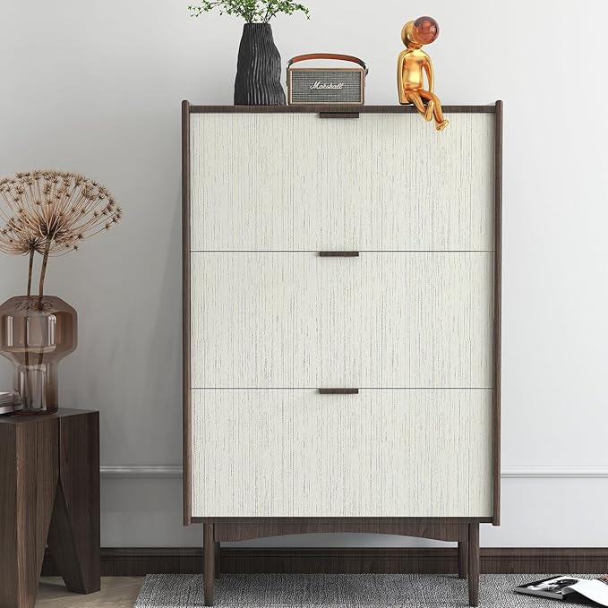 Livelynine Taupe Grasscloth Peel and Stick Wallpaper Textured Neutral Faux - Image 3