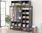 HOMIDEC Closet Organizers and Storage, 9 Cube Storage Organizer, Portable - Image 6