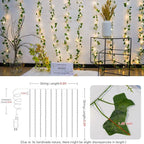 suddus 300 LED Vines with Lights Plug in, 9.8ft x 9.8ft Fairy Lights with Vines - Image 5