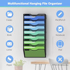 Kuntine.B Wall File Organizer Office Hanging Magazine Holder Wall File Organizer - Image 4