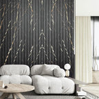 OUZUGIE WPC Acoustic Slat Wall Paneling, Living Room, TV Background, Study Room - Image 2