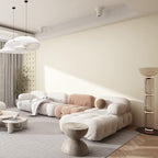 FUKU MON 24"x394" Beige Peel and Stick Wallpaper Matte Beige Cream Contact - Image 8
