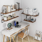 Heimlove 12 Inch Deep Floating Shelves - Image 2