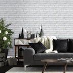 COMSTICKC Peel and Stick Faux Wood Wall Sticker Wall Panels, Not Real Wood - Image 2