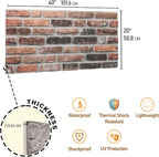 3D Faux Brick Wall Panels – Lightweight Styrofoam Cladding - Image 3