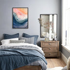 Mental Health Poster Inhale Exhale Meditation Wall Art 16x24 inch Black Framed - Image 5