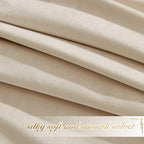 NICETOWN Beige Velvet Curtains 72 inches 2 Panels Set, Thermal Insulated Heavy - Image 4