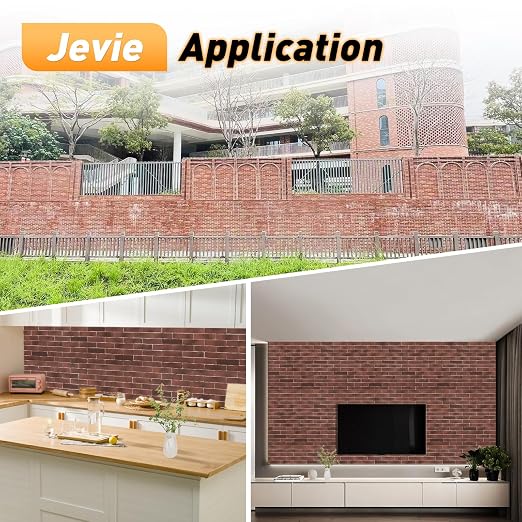 Thin Brick Veneer, 8.5" x 2.3“ Faux Brick, Wall Tile - Image 5