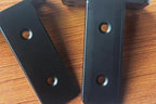 10 Pack - 4 inch Black Hidden L Shelf Bracket Iron Floating Shelf Brackets - Image 4